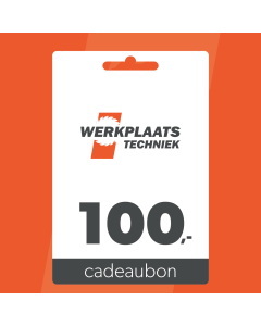 Werkplaatstechniek Cadeaubon - 100 euro