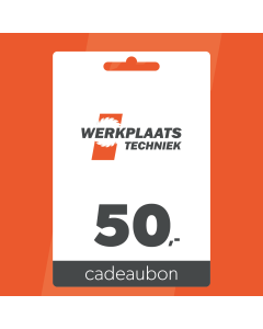 Werkplaatstechniek Cadeaubon - 50 euro