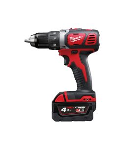 Milwaukee M18 BDD-402C - 18V accu boormachine compact + 2 x 4.0 Ah accu's