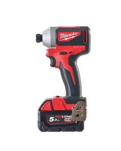 Milwaukee M18 BLID2-502X - 18V accu slagschroevendraaier koolborstelloos + 2 x 5.0 Ah accu's