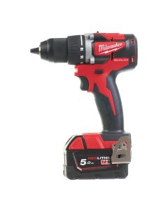 Milwaukee M18 CBLDD-502C - 18V accu boormachine compact koolborstelloos + 2 x 5.0 Ah accu's