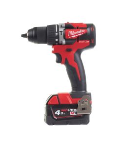 Milwaukee M18 CBLPD-402C - 18V accu klopboormachine compact koolborstelloos + 2 x 4.0 Ah accu's