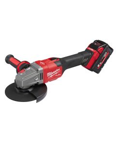 Milwaukee M18 FHSAG125XB-552X - 18V accu haakse slijpmachine 125 mm - high performance - geremd - schuifschakelaar + 2 x 5.5 Ah accu's