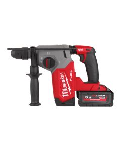 Milwaukee M18 FHX-552X - 18V accu boorhamer 26 mm SDS-plus. 4-standen - FIXTEC™ + 2 x 5.5 Ah accu's