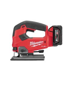 Milwaukee M18 FJS-502X - 18V accu decoupeerzaagmachine - beugelgrip + 2 x 5.0 Ah accu's