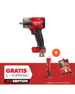 Milwaukee - M18 FMTIW2F12-0X - M18 FUEL™ ½″ slagmoersleutel met frictiering - Redemption Deal