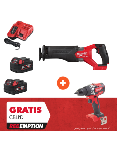 Milwaukee - M18 FSZ-502X - M18 FUEL™ SAWZALL® reciprozaagmachine - Redemption Deal