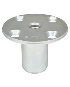Pitzl SPP verbinder voor staanders en liggers, Ø100x6, M16 binnendraad, dorn Ø42,4x70, gegalvaniseerd