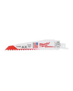 Milwaukee - AX™ - Reciprozaagblad SAWZALL™ hout AX™ 150 mm 5-Tpi (5 stuks)