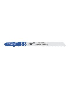 Milwaukee - T 101 A - Decoupeerzaagblad metaal T 101 A 75 x 2,5 mm Bi-metaal (5 stuks) SPECIAL