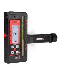 Levelfix - DLD100GR Handontvanger - MM Ontvanger voor Rotatielasers (Rood/ Groen)