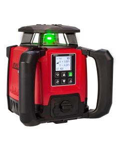 Levelfix - 650HVSG Bouwlaser - Volautomatische Rotatie laser met Digitaal Afschot - Groen