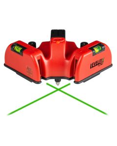 Levelfix - FL190G - Groene vloerlijnlaser met 2x 90° lijnen