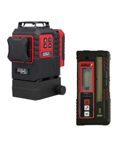 Levelfix - MCL380G - Servo 3D Lijnlaser Groen + Ontvanger 200 meter