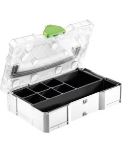 Festool T-loc mini Systainer 1 + transparant deksel + inlay - SYS-MINI 1 TL TRA UNI