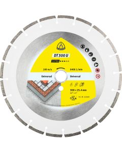 Klingspor - DT 300 U Extra - Grote diamantschijven - 350 x 30mm - 20 segmenten