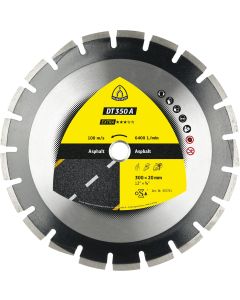 Klingspor - DT 350 A Extra - Grote diamantschijven - 400 x 25.4mm - brede vertanding