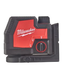 Milwaukee - L4 CLL-301C - L4 kruislijnlaser - groen + 1 x 3