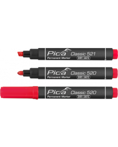 Pica 1st 521/40 Perm. Marker 2-6mm beitel rood