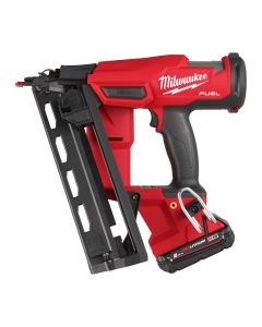 Milwaukee M18 FN16GA-202X - 18V accu Afwerktacker 16 GA voor 20° afwerknagels + 2 x 2.0 Ah accu's