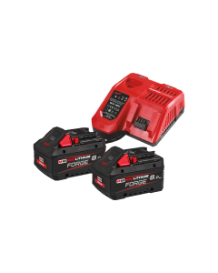 Milwaukee M18 FORGENRG-802 - Snellader + accu's
