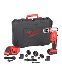 Milwaukee M18 HKP-201CA - 18V accu ponsmachine FORCE LOGIC™ hydraulisch - 100 mm - 60 kN - SET + 1 x 2.0 Ah accu