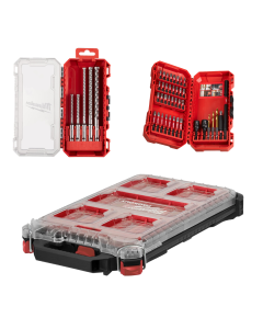 Milwaukee Packout -  45 delige bit/boren set in Slim organizer