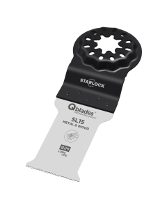 Qblades - Zaagblad Bi-Metaal - SL15 - 20tpi 28x55mm 10+1 stuks