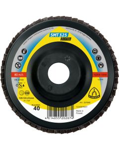 Klingspor - SMT 325 Extra - lamellenschijven - 125 x 22,23mm - K40 - bol