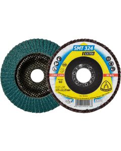 Klingspor - SMT 324 Extra - lamellenschijven - 115 x 22,23mm - K60 - bol