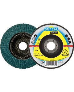 Klingspor - SMT 324 Extra - lamellenschijven - 115 x 22,23mm - K40 - vlak