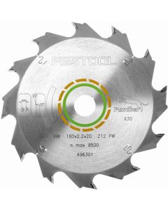 Festool Cirkelzaagblad HW 160x2,2x20 PW12 WOOD RIP CUT