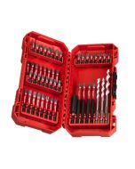 Milwaukee - Schroefbitset SHOCKWAVE™ 48-delig, bits en Multi mat. Boren Packout friendly
