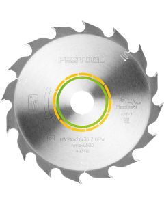 Festool Cirkelzaagblad HW 210x2,6x30 PW16 WOOD RIP CUT