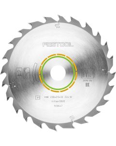 Festool Cirkelzaagblad HW 230x2,5x30 W24 WOOD STANDARD