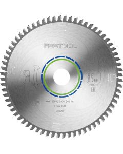 Festool Cirkelzaagblad HW 225x2,6x30 TF68 ALUMINIUM/PLASTICS