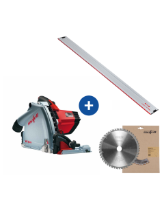 Mafell MT 55 cc MidiMax in T-Max + Geleideliniaal F160 + Zaagblad - Fanset