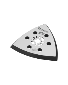 UN52 Driehoek Schuurvoet Geperforeerd 93 mm (1 stuk)