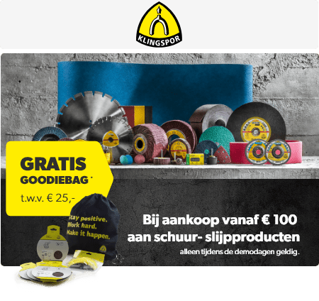 klingspor demodag aanbieding