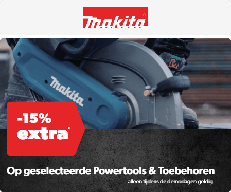 makita demodag aanbieding