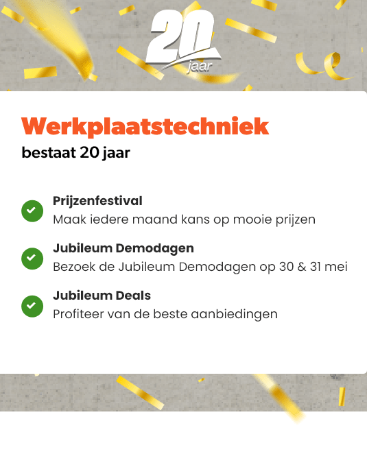 20 jaar MOBILE werkplaatstechniek