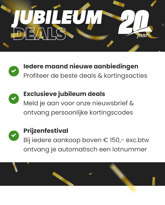 jubileum deals werkplaatstechniek